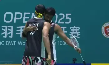 BWF World Tour Finals:  BWF వరల్డ్ టూర్ ఫైనల్స్ ... సాత్విక్‌సాయిరాజ్ రంకిరెడ్డి - చిరాగ్ శెట్టి జోడీ అద్భుత ప్రదర్శన