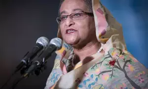 Sheikh Hasina: బంగ్లాదేశ్‌లో హింస పెరిగిపోయింది.. భయపడి దేశం వీడలేదు: షేక్ హసీనా