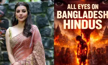 Kajal Expresses Anguish: బంగ్లాదేశ్ లో హిందువులపై దాడి..  కాజల్ ఆవేదన