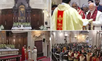 Christmas Celebrations: క్రిస్మస్ వేడుకలకు హాజరైన ప్రధాని మోడీ