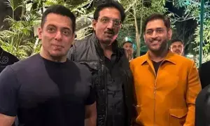 Salman Khan’s Birthday Celebrations: సల్మాన్ ఖాన్  పుట్టినరోజు వేడుకల్లో ధోనీ సందడి