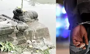 Draksharamam Shiva Lingam Vandalised: ద్రాక్షారామంలో శివలింగం ధ్వంసం: నిందితుడు పోలీసు కస్టడీలో Draksharamam Shiva Lingam Vandalised: ద్రాక్షారామంలో శివలింగం ధ్వంసం: నిందితుడు పోలీసు కస్టడీలో