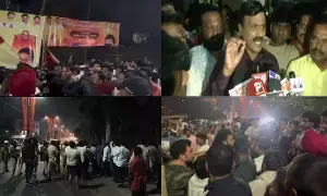 Banner Dispute in Ballari: బళ్ళారిలో బ్యానర్ వివాదం: ఘర్షణలో ఒకరు మృతి, కాల్పులతో ఉద్రిక్తత Banner Dispute in Ballari: బళ్ళారిలో బ్యానర్ వివాదం: ఘర్షణలో ఒకరు మృతి, కాల్పులతో ఉద్రిక్తత