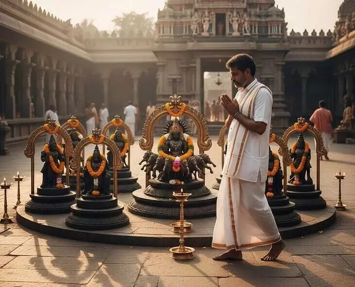 Navagraha Pradakshina: గుడికి వెళ్లినప్పుడు నవగ్రహ ప్రదక్షిణ ఎప్పుడు చేయాలి? Navagraha Pradakshina: గుడికి వెళ్లినప్పుడు నవగ్రహ ప్రదక్షిణ ఎప్పుడు చేయాలి?