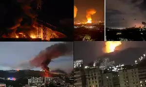 Massive Explosions in Venezuela: వెనెజువెలాలో భారీ పేలుళ్లు.. అమెరికా దాడులు, మదురో దంపతులు అదుపులో: ట్రంప్‌ ప్రకటన