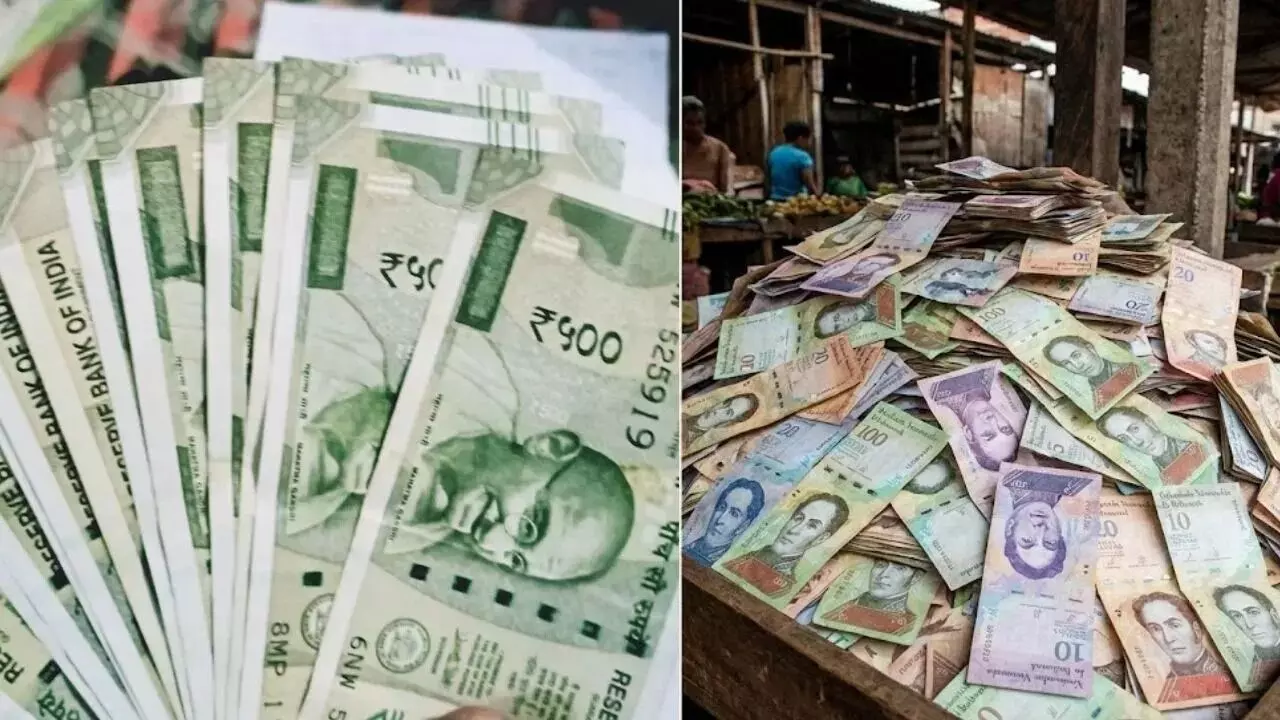 Venezuela Currency Crisis : వెనిజులాపై అమెరికా దాడి..మన రూ.10వేలకు అక్కడ ఎన్ని లక్షలు వస్తాయో తెలుసా? Venezuela Currency Crisis : వెనిజులాపై అమెరికా దాడి..మన రూ.10వేలకు అక్కడ ఎన్ని లక్షలు వస్తాయో తెలుసా?