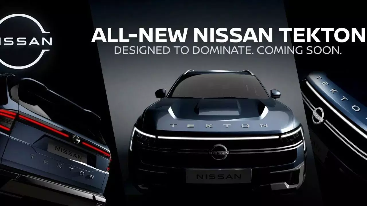 Nissan Tekton : క్రెటా, సెల్టోస్ పని ఖతం..ఫిబ్రవరి 4న నిస్సాన్ టెక్టాన్ వచ్చేస్తోంది Nissan Tekton : క్రెటా, సెల్టోస్ పని ఖతం..ఫిబ్రవరి 4న నిస్సాన్ టెక్టాన్ వచ్చేస్తోంది