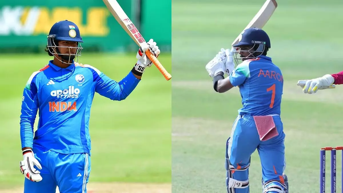 Centuries by Vaibhav and Aaron: మూడో వన్డేలో వైభవ్, అరోన్ సెంచరీల మోత Centuries by Vaibhav and Aaron: మూడో వన్డేలో వైభవ్, అరోన్ సెంచరీల మోత