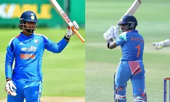 Centuries by Vaibhav and Aaron: మూడో వన్డేలో వైభవ్, అరోన్ సెంచరీల మోత