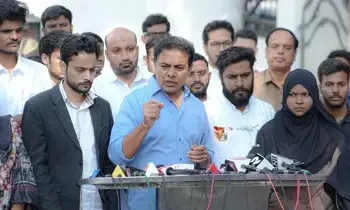 KTR Alleges: కాంగ్రెస్ ప్రభుత్వం సీరియల్ ల్యాండ్ గ్రాబర్‌గా మారింది: కేటీఆర్ తీవ్ర ఆరోపణలు