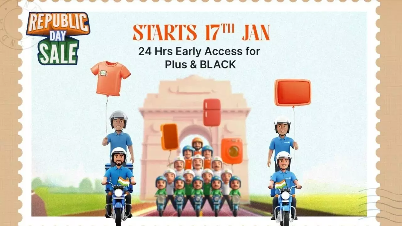 Flipkart Republic Day Sale :ఫ్లిప్కార్ట్ రిపబ్లిక్ డే జాతర..ఐఫోన్ 16 ధర చూస్తే మైండ్ బ్లాక్ అవ్వాల్సిందే Flipkart Republic Day Sale :ఫ్లిప్కార్ట్ రిపబ్లిక్ డే జాతర..ఐఫోన్ 16 ధర చూస్తే మైండ్ బ్లాక్ అవ్వాల్సిందే