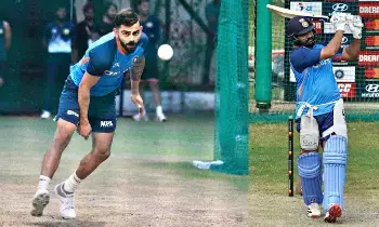 ODI Battle Begins Tomorrow:  రేపటి నుంచి వన్డే పోరు..రోకో జోడీ  ప్రాక్టీస్