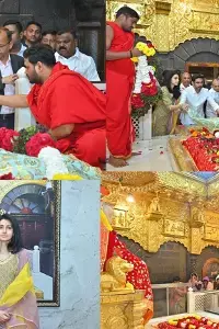 Minister Nara Lokesh: శిర్డీలో సాయినాథుని దర్శించుకున్న మంత్రి నారా లోకేశ్ దంపతులు