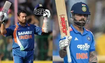 ‘King’ Kohli on a Record-Hunting Spree: రికార్డుల వేటలో కింగ్ కోహ్లీ: సచిన్ రికార్డు సమం