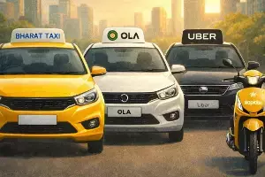 Bharat Taxi App : 30 శాతం తక్కువ ధరకే క్యాబ్ ప్రయాణం..భారత్ టాక్సీ యాప్ ధాటికి ప్రైవేట్ దిగ్గజాలు బెంబేలు Bharat Taxi App : 30 శాతం తక్కువ ధరకే క్యాబ్ ప్రయాణం..భారత్ టాక్సీ యాప్ ధాటికి ప్రైవేట్ దిగ్గజాలు బెంబేలు