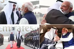 PM Modi: యూఏఈ అధ్యక్షుడు షేక్ మహమ్మద్ బిన్ జాయెద్ అల్ నహ్యాన్ భారత్కు రాక.. మోదీ స్వయంగా స్వాగతం PM Modi: యూఏఈ అధ్యక్షుడు షేక్ మహమ్మద్ బిన్ జాయెద్ అల్ నహ్యాన్ భారత్కు రాక.. మోదీ స్వయంగా స్వాగతం