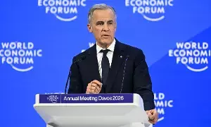 Canadian PM Mark Carney: దావోస్‌లో అమెరికాపై కెనడా ప్రధాని మార్క్ కార్నీ ఘాటు విమర్శలు: “పాత ప్రపంచ వ్యవస్థ ఇక తిరిగి రాదు”