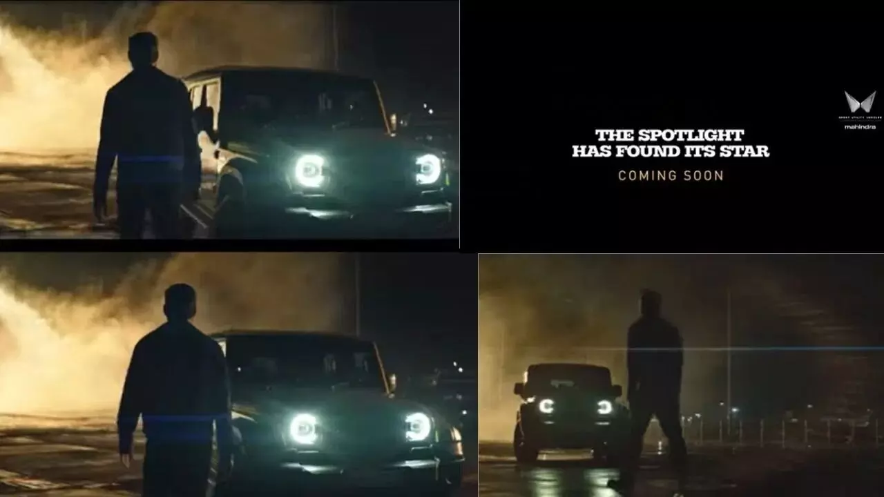 Mahindra Thar Roxx : జిమ్నీకి చుక్కలు చూపించేలా.. మరింత పవర్ఫుల్ లుక్లో మహీంద్రా థార్ రాక్స్ Mahindra Thar Roxx : జిమ్నీకి చుక్కలు చూపించేలా.. మరింత పవర్ఫుల్ లుక్లో మహీంద్రా థార్ రాక్స్