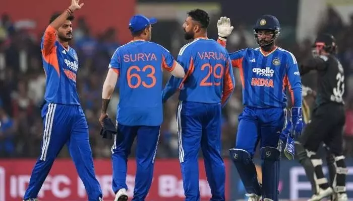 India vs New Zealand T20 series: న్యూజిలాండ్ తో రెండో టీ20లో ఇండియా రికార్డ్ విక్టరీ India vs New Zealand T20 series: న్యూజిలాండ్ తో రెండో టీ20లో ఇండియా రికార్డ్ విక్టరీ