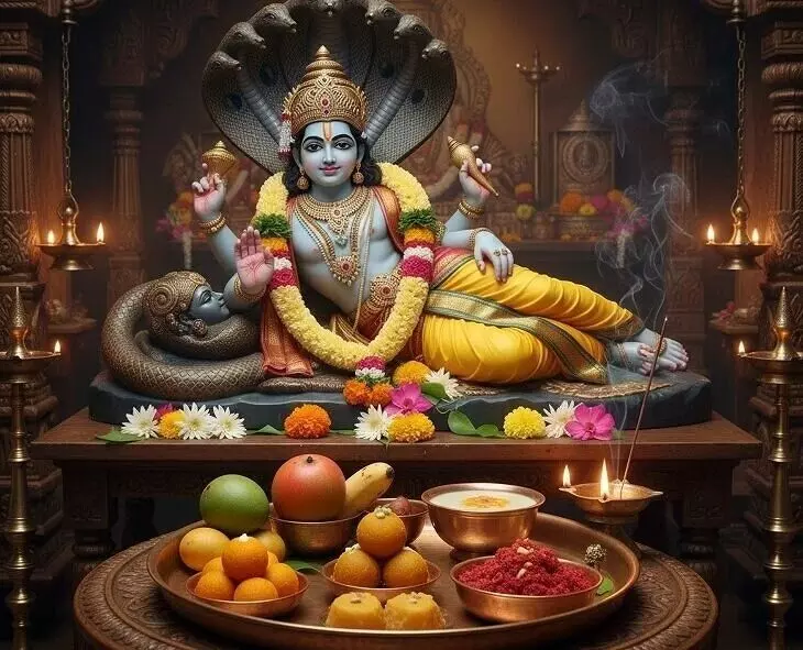 Offering Naivedyam to Lord Vishnu: విష్ణుమూర్తికి ఏ పాత్రలో నైవేద్యం పెడితే మంచిది.? Offering Naivedyam to Lord Vishnu: విష్ణుమూర్తికి ఏ పాత్రలో నైవేద్యం పెడితే మంచిది.?