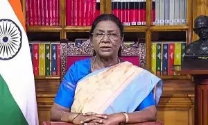 President Droupadi Murmu:  రాష్ట్రపతి ద్రౌపదీ ముర్ము: అస్థిర ప్రపంచంలో భారత్ శాంతి దూతగా నిలుస్తోంది