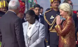 European Commission President Ursula von der Leyen: భారత్ విజయవంతమైతే ప్రపంచం మరింత స్థిరంగా, సమృద్ధిగా ఉంటుంది: ఉర్సులా వాన్ డెర్ లెయెన్ European Commission President Ursula von der Leyen: భారత్ విజయవంతమైతే ప్రపంచం మరింత స్థిరంగా, సమృద్ధిగా ఉంటుంది: ఉర్సులా వాన్ డెర్ లెయెన్