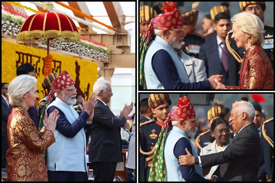 77th Republic Day celebrations: భారత్ స్వావలంబనను, స్వీయశక్తిని చాటిన దేశంగా రాణించింది 77th Republic Day celebrations: భారత్ స్వావలంబనను, స్వీయశక్తిని చాటిన దేశంగా రాణించింది