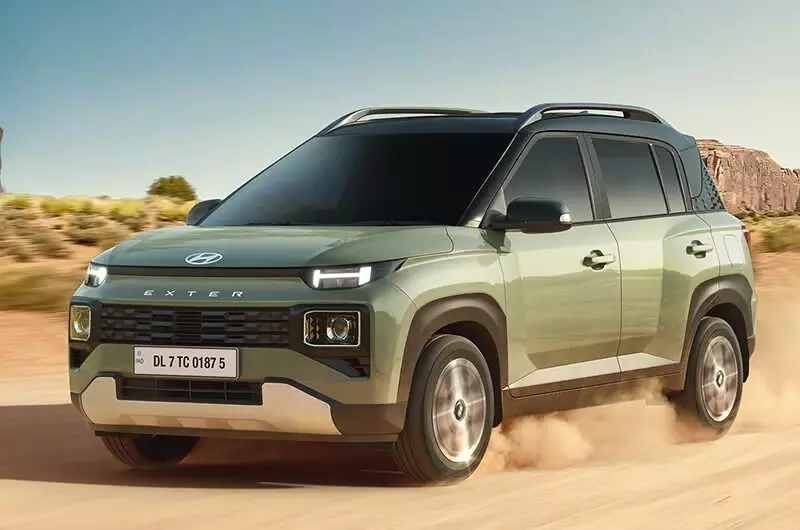 Hyundai Exter : హ్యుందాయ్ ఎక్స్టర్ ఫేస్లిఫ్ట్ వచ్చేస్తోంది..టాటా పంచ్కు ఇక టెన్షన్ మొదలైనట్టే Hyundai Exter : హ్యుందాయ్ ఎక్స్టర్ ఫేస్లిఫ్ట్ వచ్చేస్తోంది..టాటా పంచ్కు ఇక టెన్షన్ మొదలైనట్టే