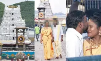 Photo Shoot in Front of Srivari Temple: శ్రీవారి ఆలయం ముందు చేసిన ఫోటో షూట్..  క్షమాపణలు చెప్పిన దంపతులు