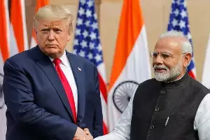 Trump-Modi Trade Deal: తగ్గేదేలే అన్న ట్రంప్.. మోదీ దెబ్బకు 18 శాతానికి దిగొచ్చాడు Trump-Modi Trade Deal: తగ్గేదేలే అన్న ట్రంప్.. మోదీ దెబ్బకు 18 శాతానికి దిగొచ్చాడు