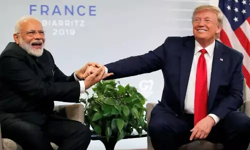 US India Trade Deal : ఒక్క ఫోన్ కాల్తో టారిఫ్ యుద్ధానికి బ్రేక్.. భారత్కు ట్రంప్ బిగ్ రిలీఫ్ US India Trade Deal : ఒక్క ఫోన్ కాల్తో టారిఫ్ యుద్ధానికి బ్రేక్.. భారత్కు ట్రంప్ బిగ్ రిలీఫ్