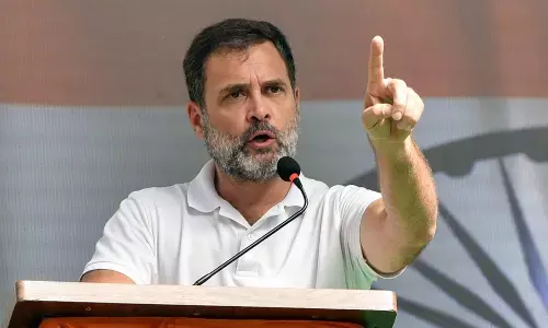 Rahul Gandhi Criticises: భారత్-అమెరికా వాణిజ్య ఒప్పందం: అమెరికా ఒత్తిడికి మోదీ లొంగిపోయారా? రైతుల భవిష్యత్తును అమ్మకానికి పెట్టారా? - రాహుల్ గాంధీ తీవ్ర విమర్శలు Rahul Gandhi Criticises: భారత్-అమెరికా వాణిజ్య ఒప్పందం: అమెరికా ఒత్తిడికి మోదీ లొంగిపోయారా? రైతుల భవిష్యత్తును అమ్మకానికి పెట్టారా? - రాహుల్ గాంధీ తీవ్ర విమర్శలు
