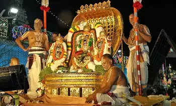 Darshan of Vaikuntha Narayana: పెద్దశేష వాహనంపై వైకుంఠ నారాయణుడి దర్శనం