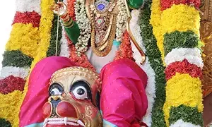 Sri Kalyana Venkateswara Swamy Brahmotsavam: హనుమంత వాహనంపై కోదండ రాముడు