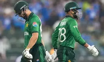 T20 World Cup 2026: పాక్ అరుదైన రికార్డు.. 18 ఓవర్ల పాటు స్పిన్ బౌలింగ్ T20 World Cup 2026: పాక్ అరుదైన రికార్డు.. 18 ఓవర్ల పాటు స్పిన్ బౌలింగ్