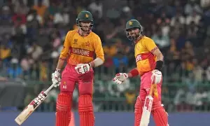 T20 World Cup 2026: లంకకు జింబాబ్వే షాక్: సూపర్-8లోకి అడుగుపెట్టిన ఆఫ్రికన్ జట్టు! T20 World Cup 2026: లంకకు జింబాబ్వే షాక్: సూపర్-8లోకి అడుగుపెట్టిన ఆఫ్రికన్ జట్టు!