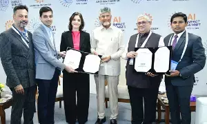 CM Chandrababu: దిల్లీలో ఏఐ సదస్సులో సీఎం చంద్రబాబు: పలు అంతర్జాతీయ సంస్థలతో ఏపీకి కీలక ఒప్పందాలు