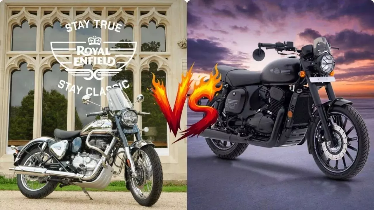 Royal Enfield Classic 350 vs Jawa 42 : రాయల్ ఎన్ఫీల్డ్ వర్సెస్ జావా.. యువత మనసు దోచే బైక్ ఏది? Royal Enfield Classic 350 vs Jawa 42 : రాయల్ ఎన్ఫీల్డ్ వర్సెస్ జావా.. యువత మనసు దోచే బైక్ ఏది?