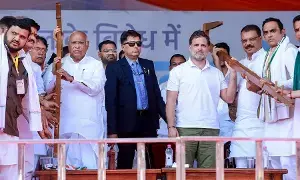 Rahul Gandhi’s Sharp Challenge: మోదీకి అమెరికా ఒప్పందం రద్దు చేసే ధైర్యం లేదు: రాహుల్ గాంధీ సవాల్ Rahul Gandhi’s Sharp Challenge: మోదీకి అమెరికా ఒప్పందం రద్దు చేసే ధైర్యం లేదు: రాహుల్ గాంధీ సవాల్