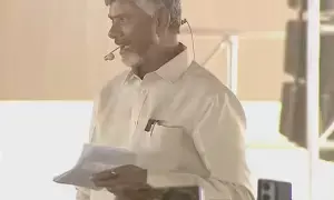 CM Chandrababu: వెలిగొండ ఫీడర్‌ కాలువ లైనింగ్‌ పనులకు శంకుస్థాపన: ముఖ్యమంత్రి చంద్రబాబు