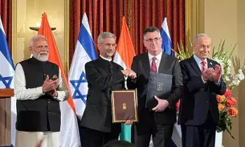 New Chapter in India–Israel Ties:  భారత్-ఇజ్రాయెల్ సంబంధాల్లో కొత్త అధ్యాయం: ప్రత్యేక వ్యూహాత్మక భాగస్వామ్యం స్థాయికి ఎదిగిన ద్వైపాక్షిక బంధం