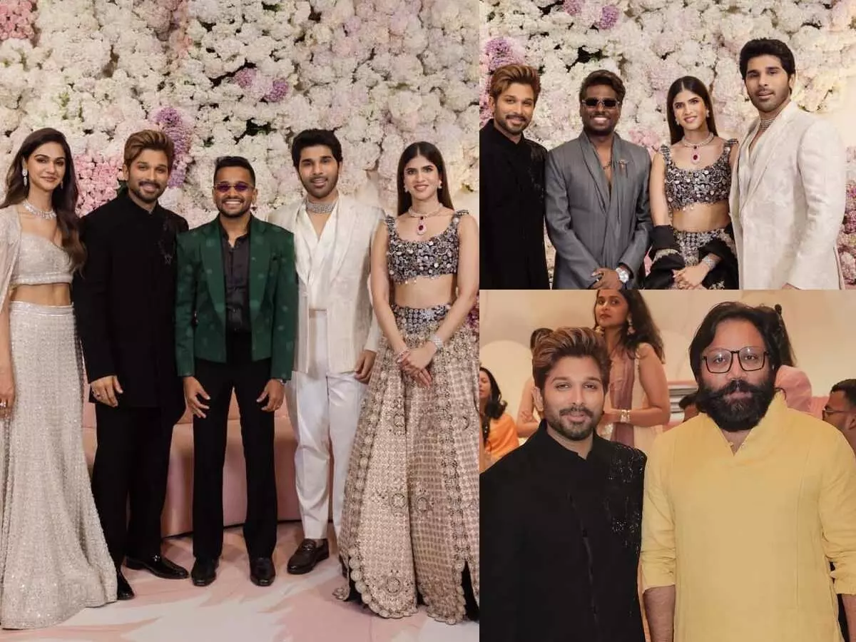 Allu Sirish Wedding Reception: అల్లు శిరీష్ వివాహ వేడుక: రిసెప్షన్లో మెరిసిన అల్లు అర్జున్ డైరెక్టర్లు! Allu Sirish Wedding Reception: అల్లు శిరీష్ వివాహ వేడుక: రిసెప్షన్లో మెరిసిన అల్లు అర్జున్ డైరెక్టర్లు!