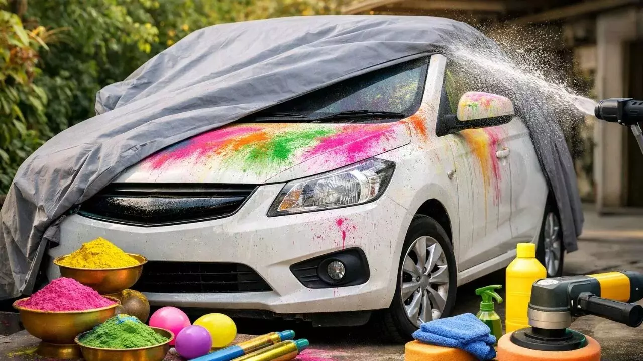 Holi Car Care : హోలీ రంగుల నుంచి మీ కారును కాపాడుకోండి.. ఈ చిన్న టిప్స్ పాటిస్తే చాలు Holi Car Care : హోలీ రంగుల నుంచి మీ కారును కాపాడుకోండి.. ఈ చిన్న టిప్స్ పాటిస్తే చాలు