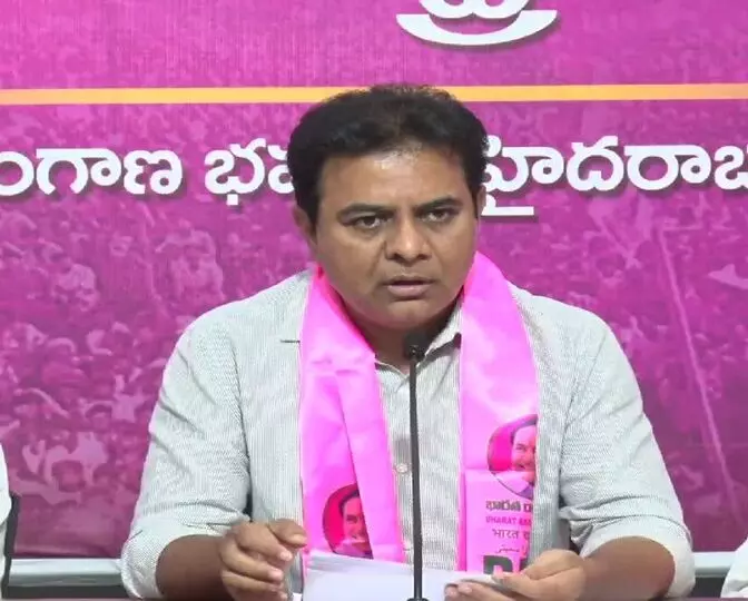 KTR Levels Allegations: అన్నారం బ్యారేజీని కూల్చేందుకు కుట్రలా? : కేటీఆర్ ఆరోపణ