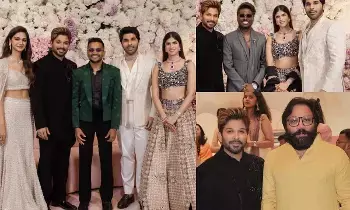 Allu Sirish Wedding Reception: అల్లు శిరీష్ వివాహ వేడుక: రిసెప్షన్‌లో మెరిసిన అల్లు అర్జున్ డైరెక్టర్లు!