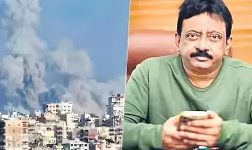 RGV’s Satirical: ఇరాన్, ఇజ్రాయెల్ యుద్ధంపై ఆర్జీవీ సెటైర్లు! RGV’s Satirical: ఇరాన్, ఇజ్రాయెల్ యుద్ధంపై ఆర్జీవీ సెటైర్లు!