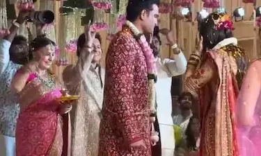 Arjun Tendulkar Wedding: ముంబైలో ఘనంగా అర్జున్ టెండూల్కర్ వివాహం: సోషల్ మీడియాలో వైరల్ అవుతున్న వెడ్డింగ్ వీడియోలు