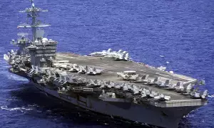 Iran Claims: అమెరికా విమాన వాహక నౌక ‘అబ్రహం లింకన్‌’పై ఇరాన్ దాడి చేసినట్లు ప్రకటన
