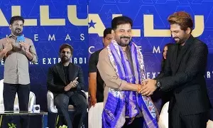 Telangana Chief Minister A. Revanth Reddy: అల్లు సినిమాస్ మల్టీప్లెక్స్ ప్రారంభం: హాలీవుడ్‌తో టాలీవుడ్ పోటీపడాలి