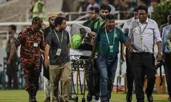 Hussain Talat: పాకిస్థాన్ ఆల్ రౌండర్ హుస్సేన్ తలత్ కు తీవ్ర గాయం: ఆస్పత్రికి తరలింపు